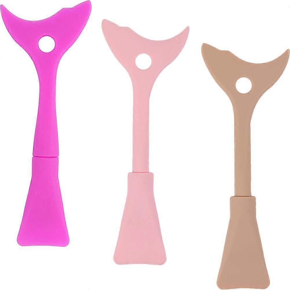 Silicone Eyelash Mascara Shield Tool for Smooth Application 6Pcs Set