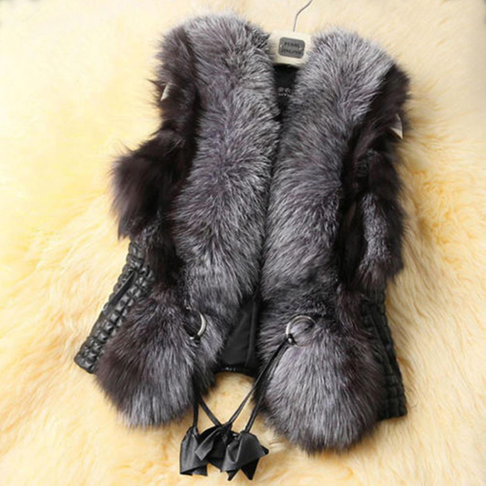 Frauen Gilet Weste Weste Jacke Mantel