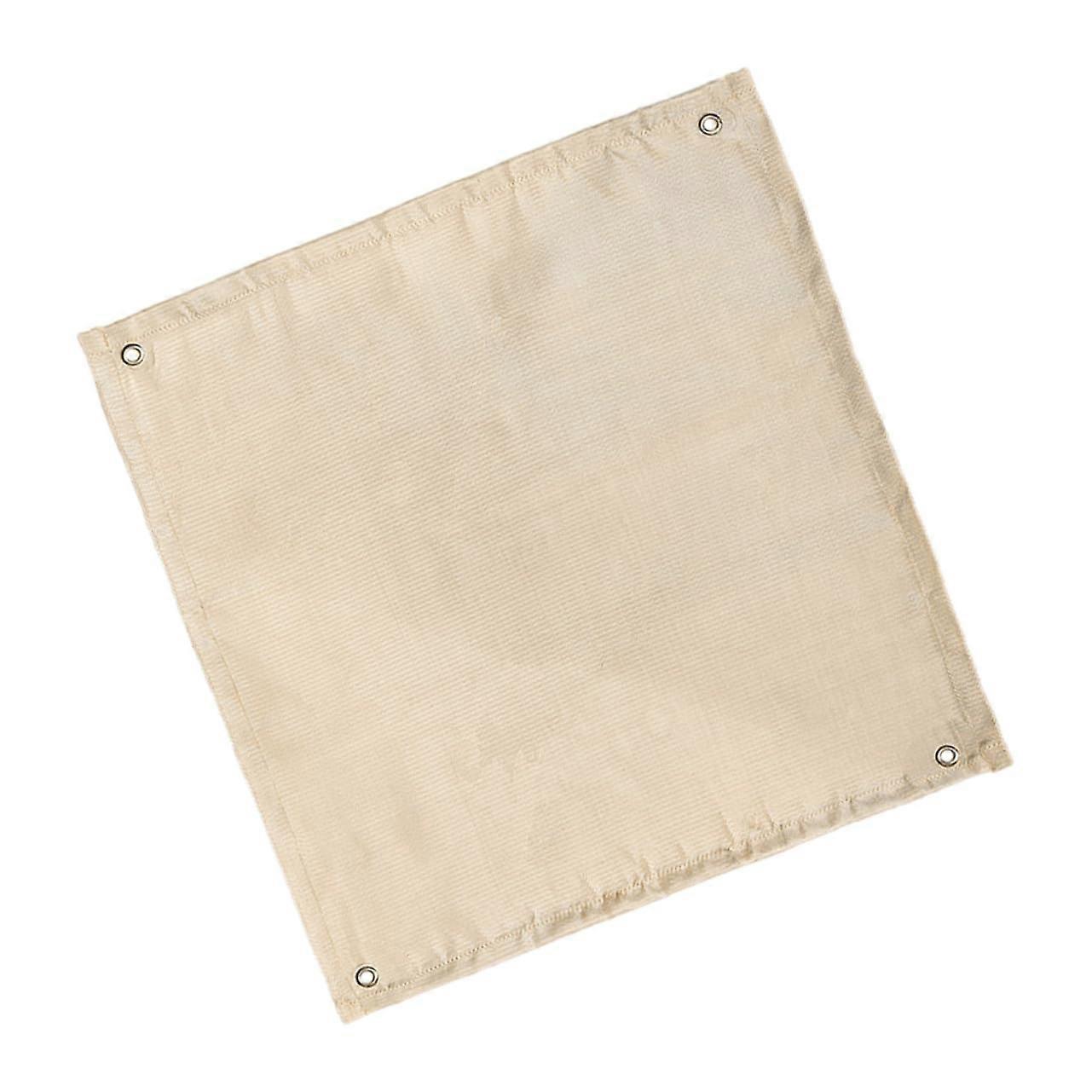 Fireproof Blanket 80x80cm for Camping and Picnics, Thermal Resistant Fiberglass Mat for BBQ and Fire Pit Use