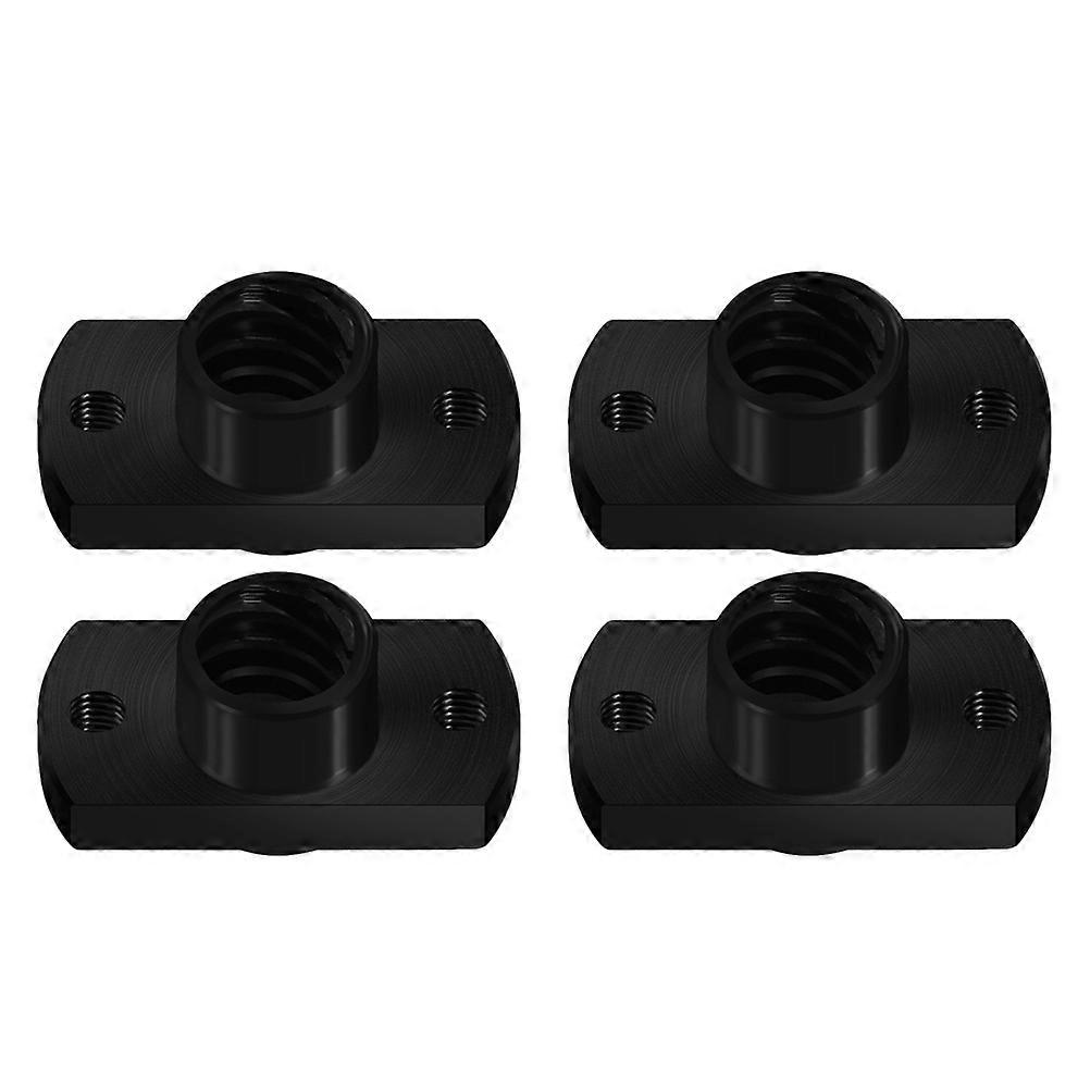 3D Printer Accessories Lead Screw Nuts 8Pcs Black Pom Plastic Nuts