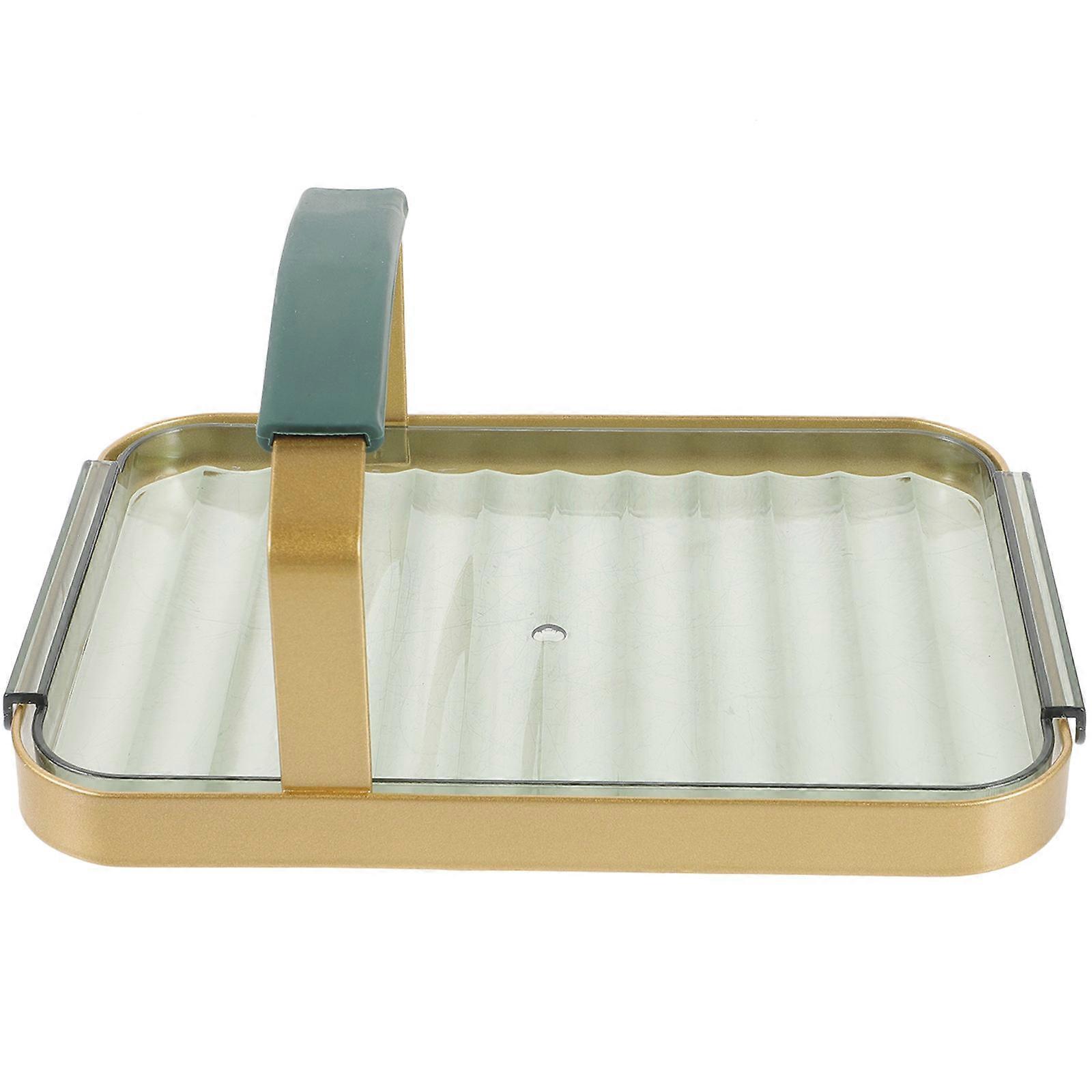 Kitchen Organizer And Storage Cutting Board Rack Rectangular Shape 19.00X14.00X8.50CM Water Drainage Feature 1Set