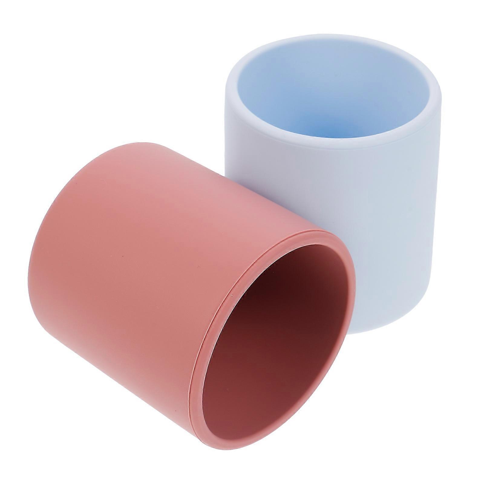 Children Drinking Cups 4 Pcs Durable Use Fall-Resistant Household Training Tools Assorted Color Food Grade Certified