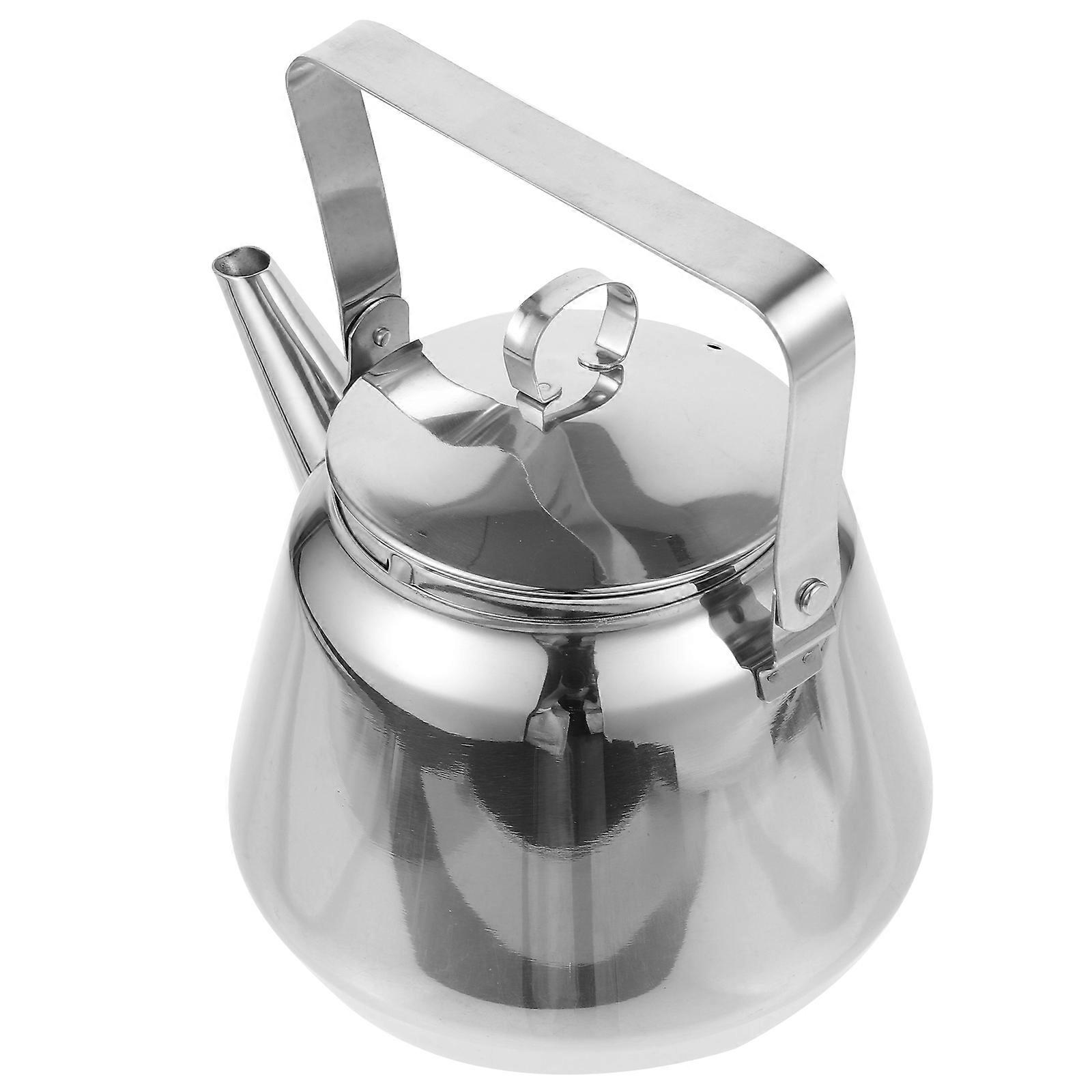 Stainless Steel Tea Kettle for Boiling with 2Pcs Ergonomic Handle Set
