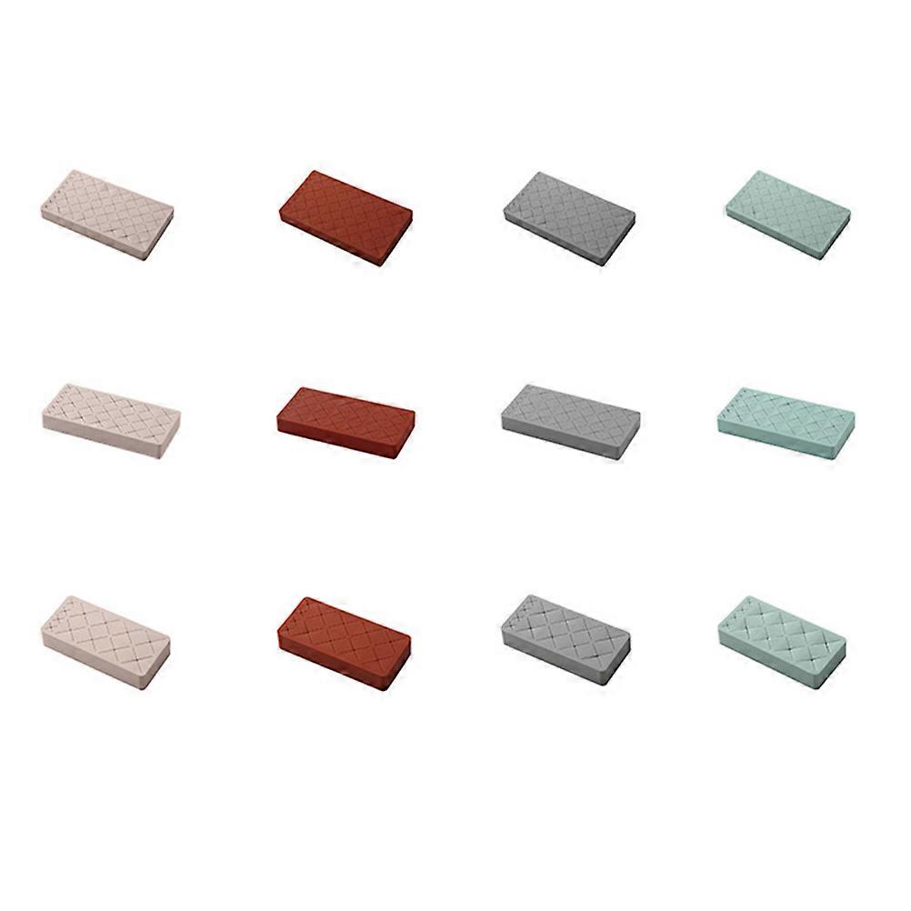 Lipstick Display Rack Desktop Lipstick Storage Organizer Grey 12*21.9cm Cosmetic Organization 1Pack