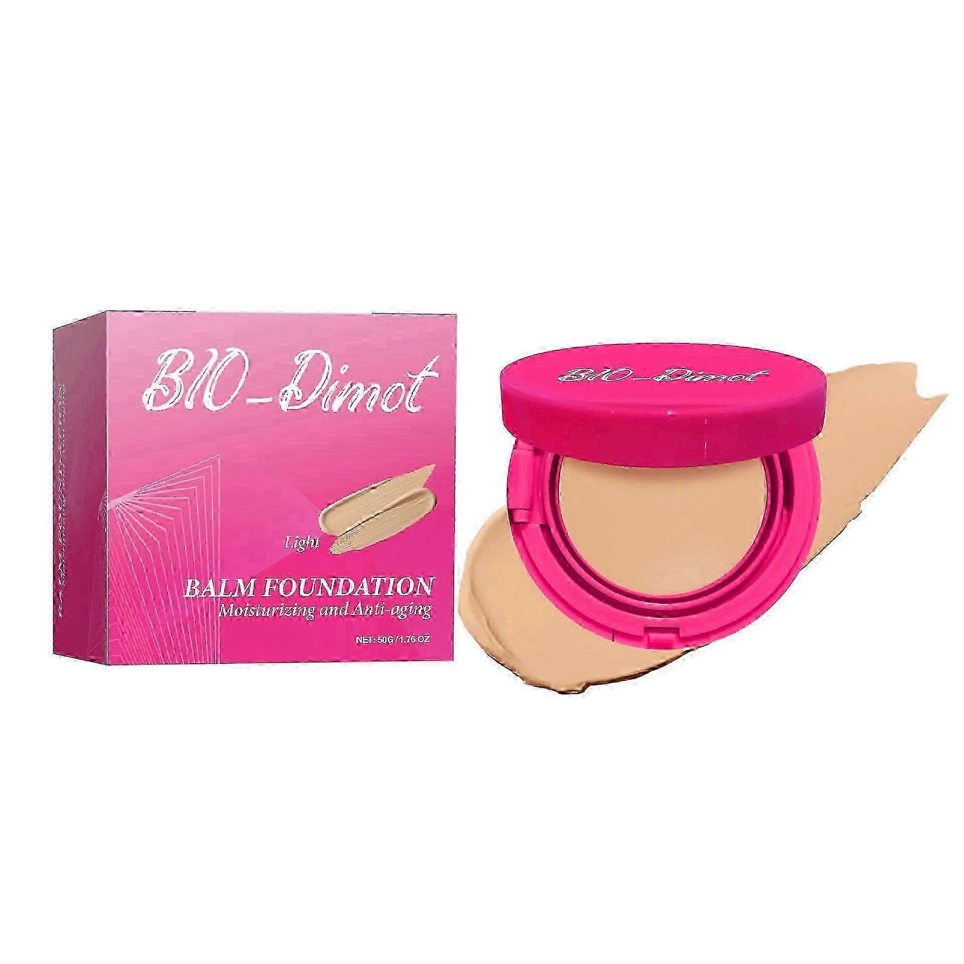 2025 Peptide Bounce Foundation, Peptide Bounce Balm Foundation, Hydrating, Age-Defying Makeup for Mature Skin, Natural, Medium Buildable Coverage, All