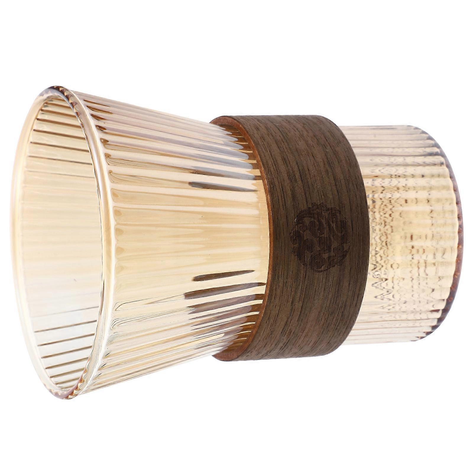 Clear Toothbrush Cup Glass Cup for Bathroom Use 3Pcs Pack