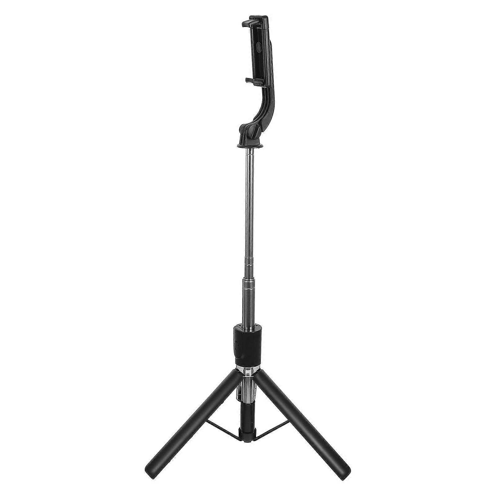 Portable Tripod Selfie Stick Suitable For Live Streaming And Video Recording 130Cm With Wireless Remote Control 1Pack
