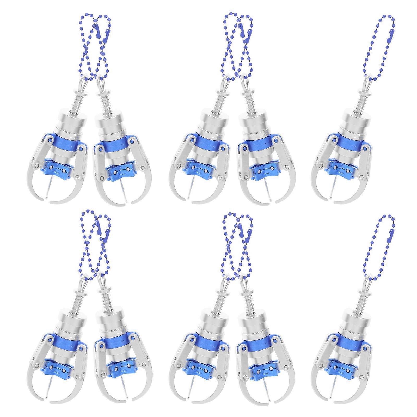 Claw Machine Charm Backpack Keychain Decor 30Pcs Plastic Grabbing Claw Pendants