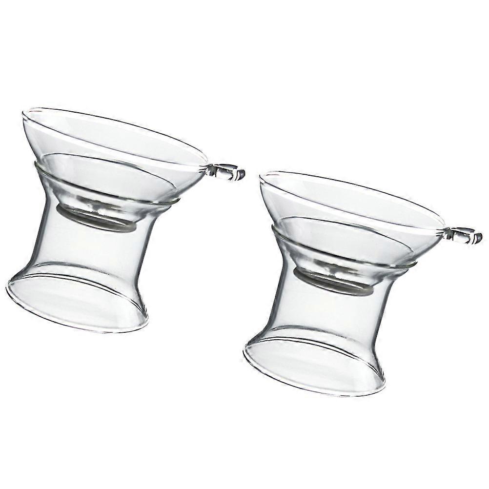 Teapot Accessories 2 Sets Fine Hole Tea Infuser Mesh Filter For Household Users Modern Kitchenware 4Pcs