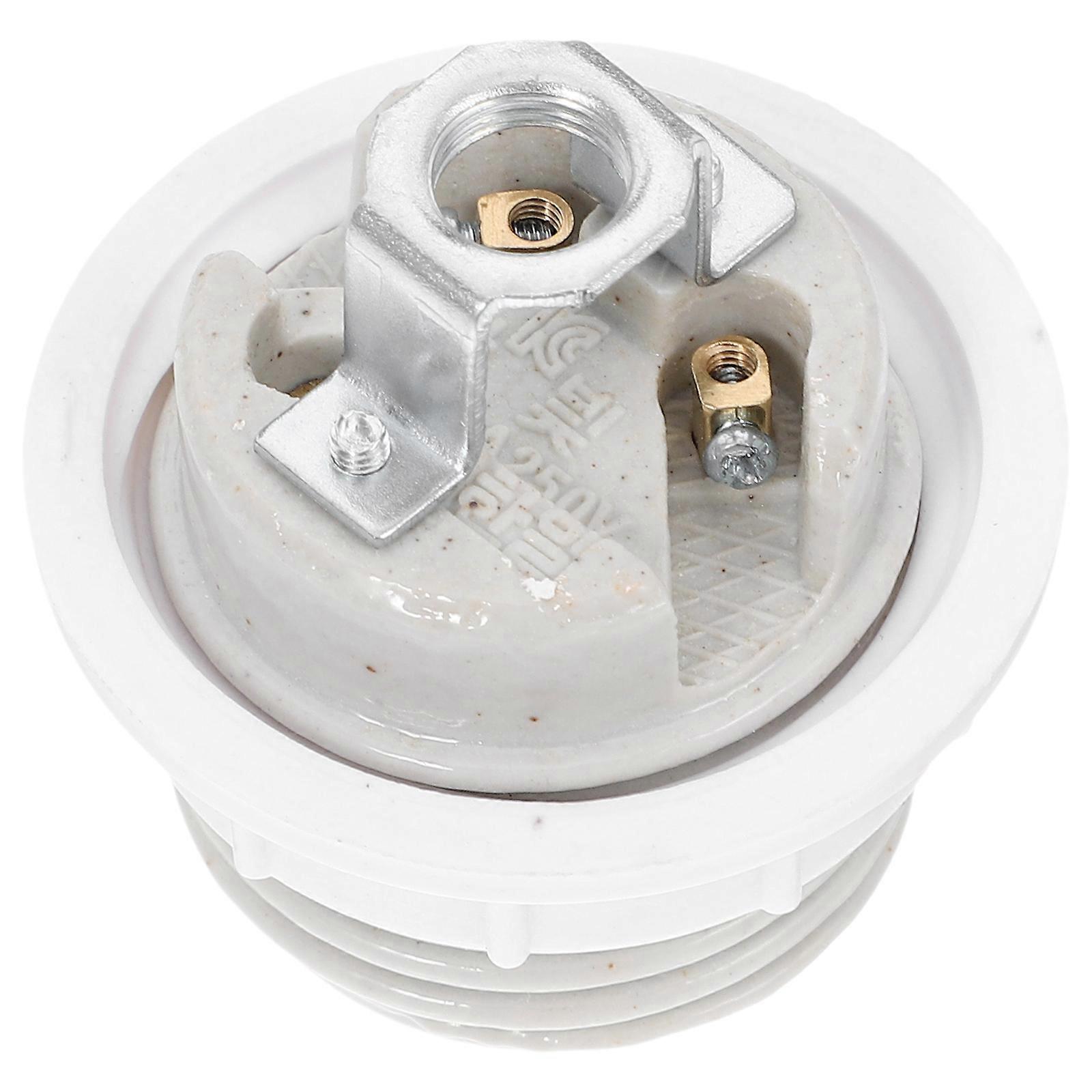 E27 Light Socket with Shade Ring for LED Bulbs 5Pcs Set