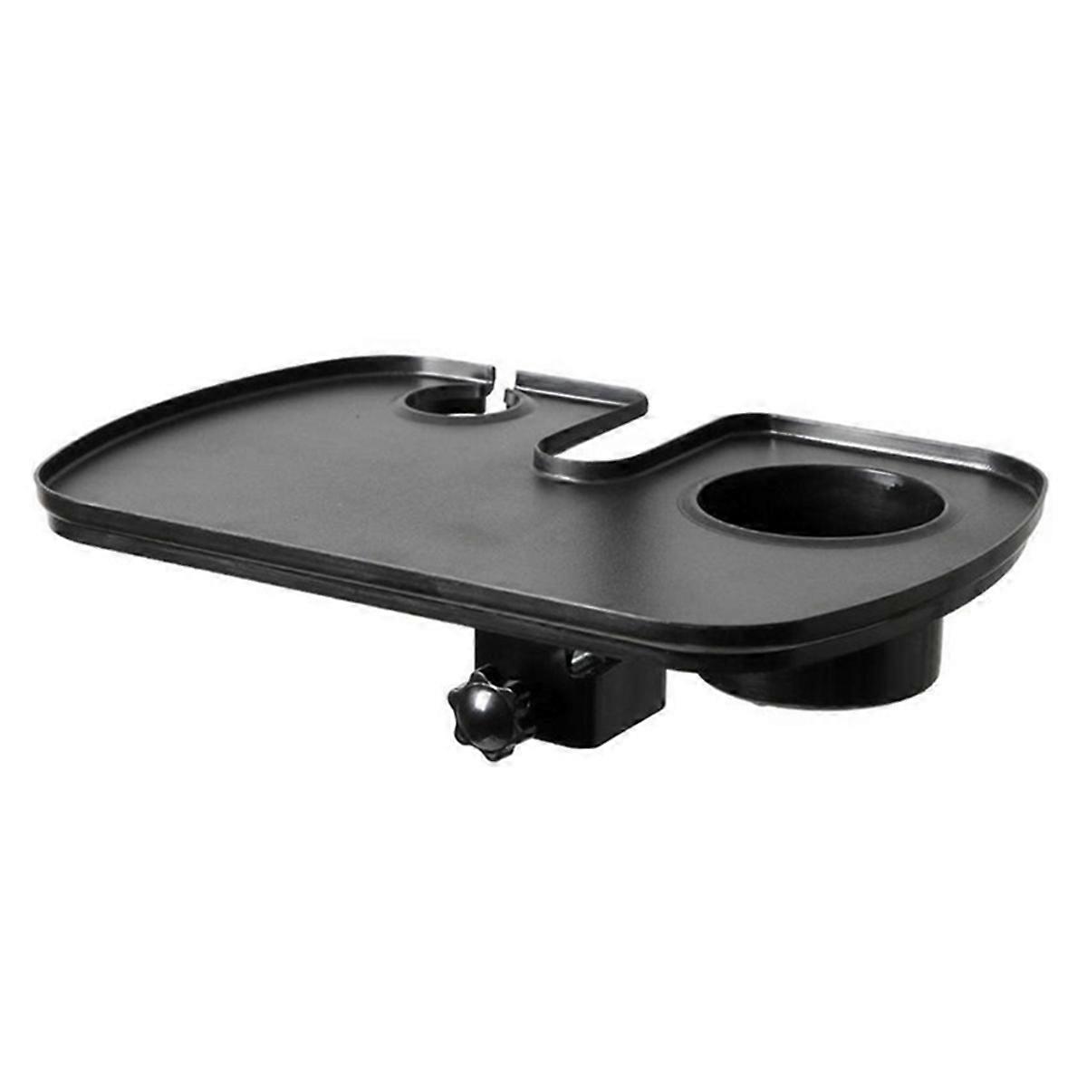 Microphone Stand Tray Multifunctional Microphone Rack with Cup Holder