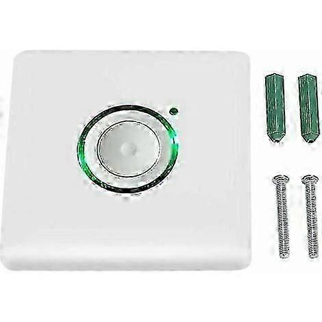 Wall Timer Switch, AC110 220V Outdoor LED Touch Delay Timer Switch 16 Levels Delay Settings Countdown Timer