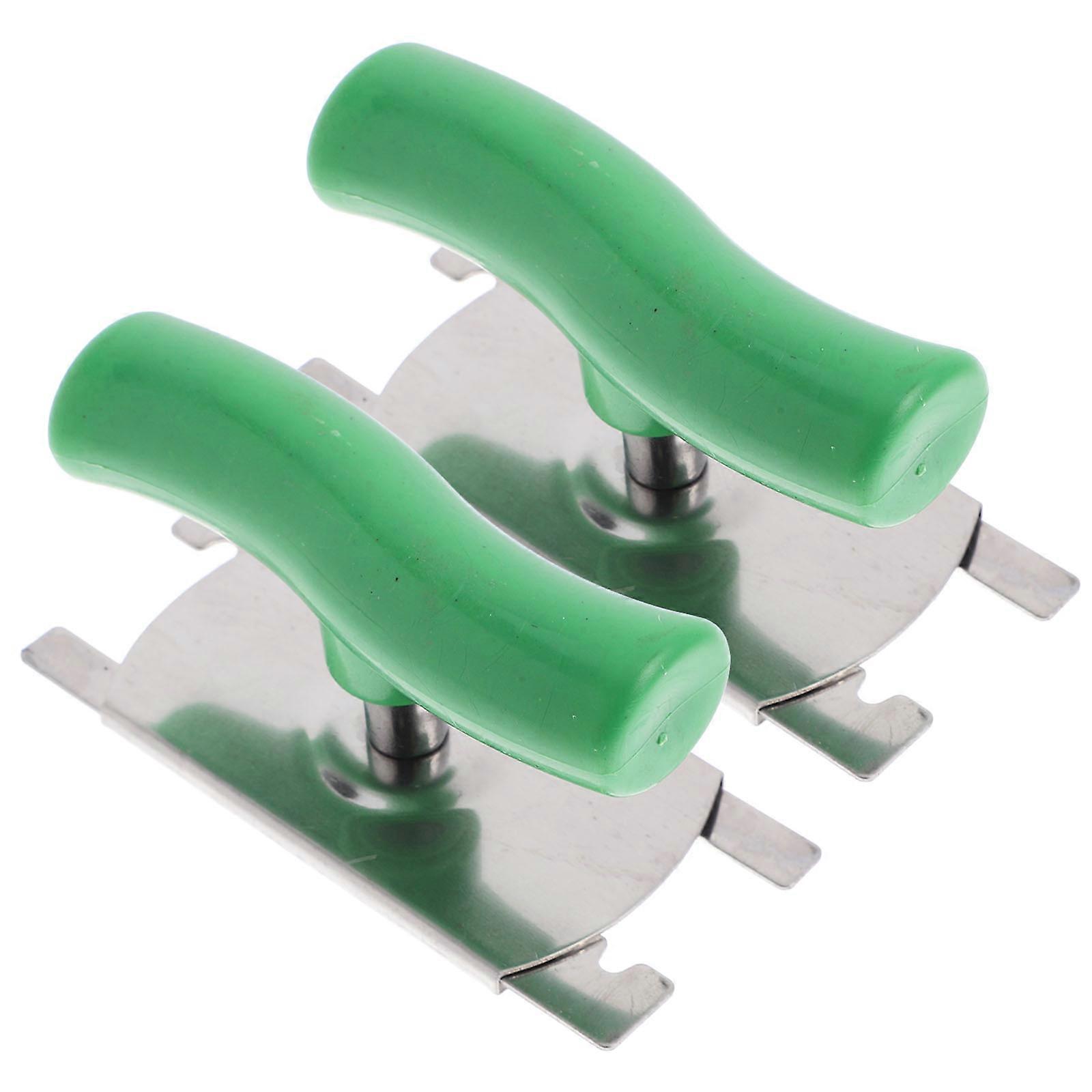 Adjustable 2Pcs Multi Stainless Steel Effortless Opening Anti-Skid Tool for Kitchen Use