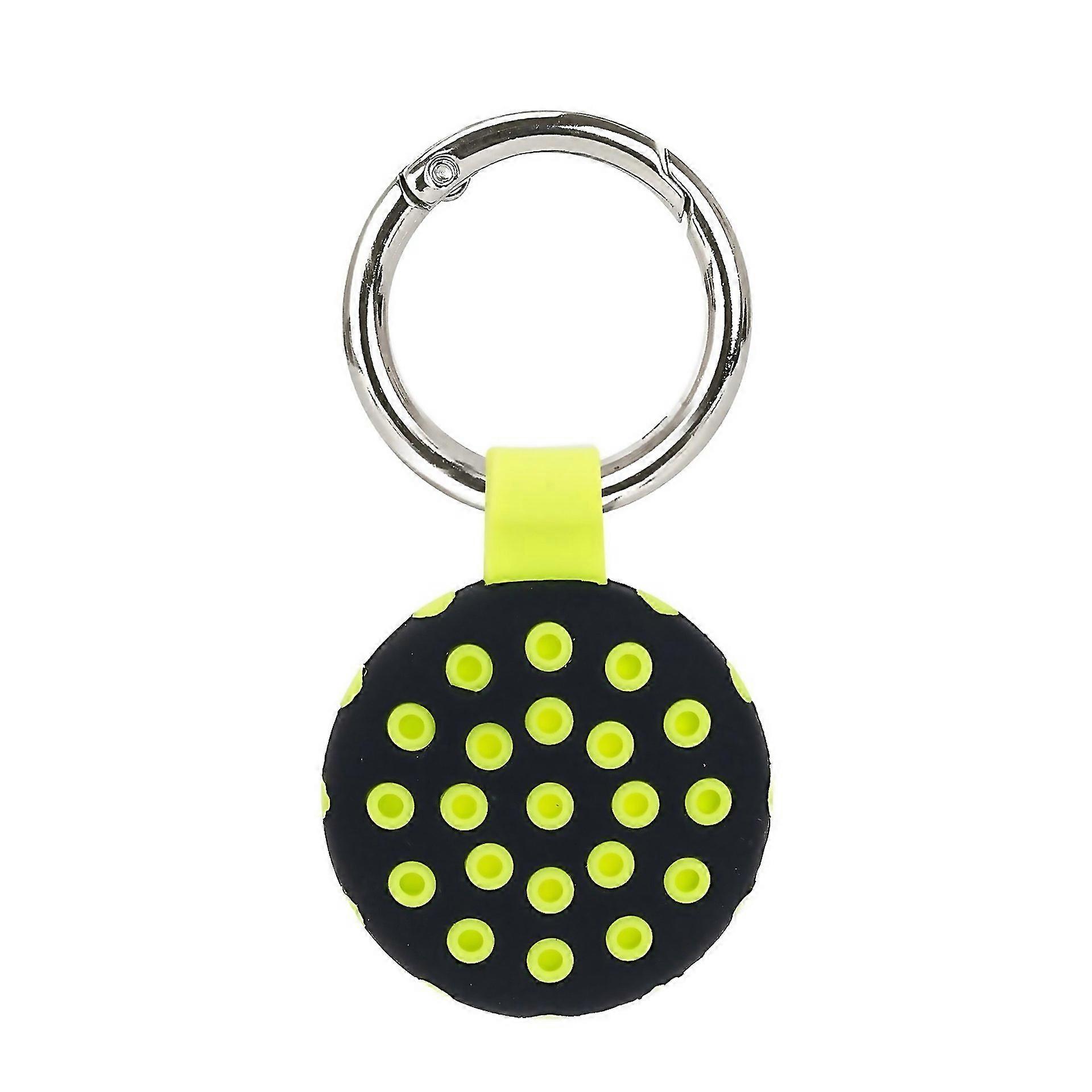 For Dot Antiscratch Shockproof Silicone Protective Cover Case With Keychain Hook Loop For Airtag Sui