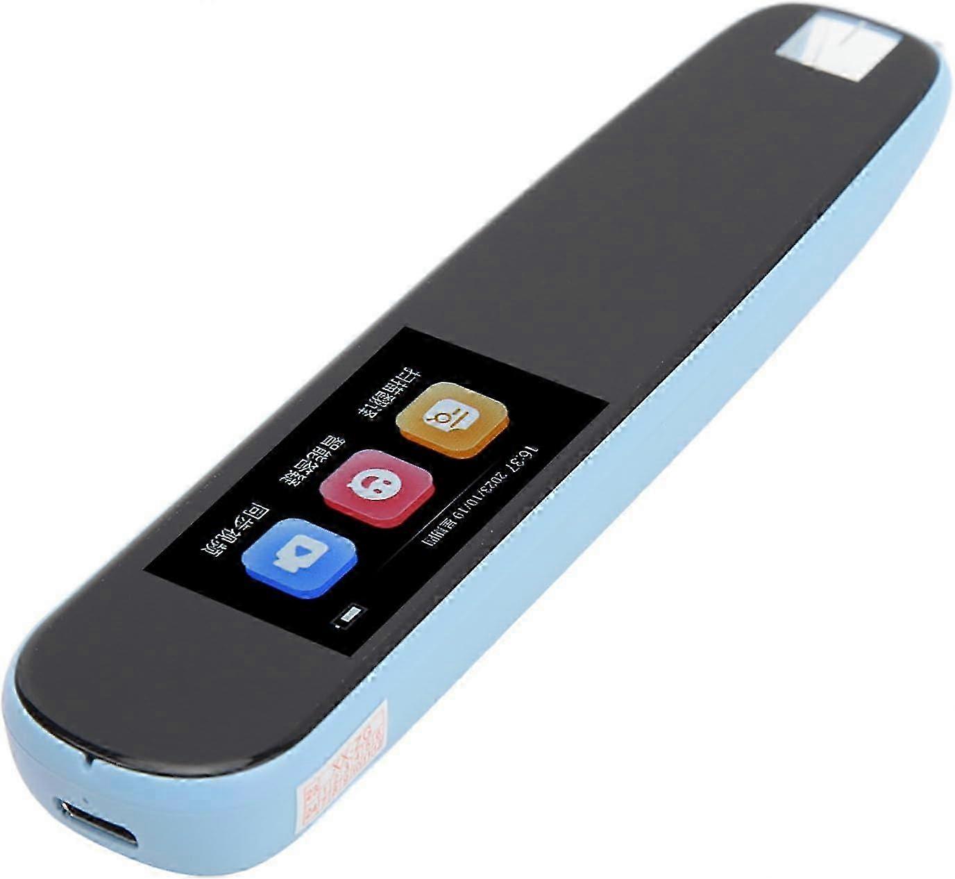 A16 Blue Wifi Version Offline Photo Translation Service Electronic Smart Touch Screen Scanning Translation Pen Clearance