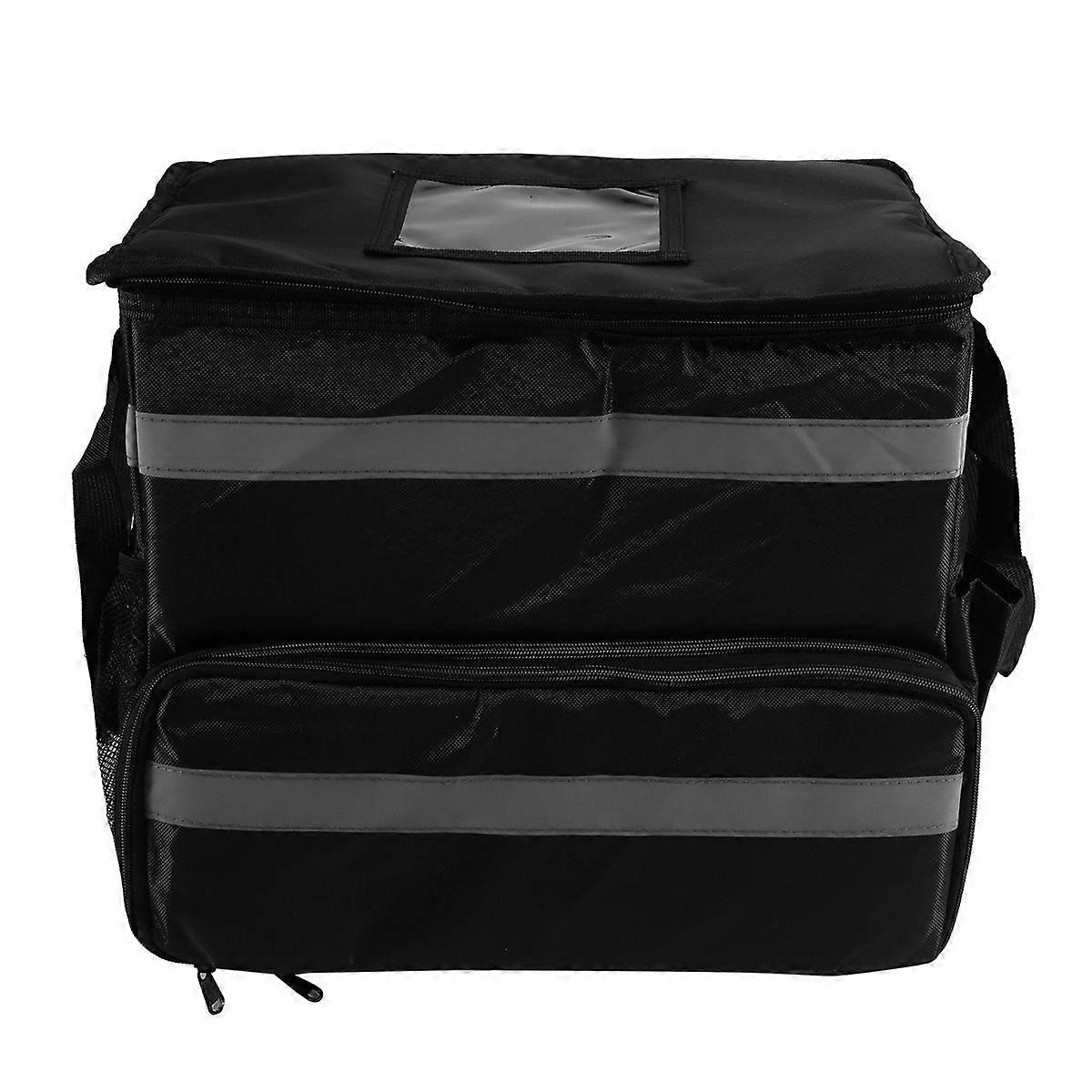 Insulated Delivery Bag Expandable Reusable Food Delivery Bag Large Capacity Insulated Food Delivery Backpack