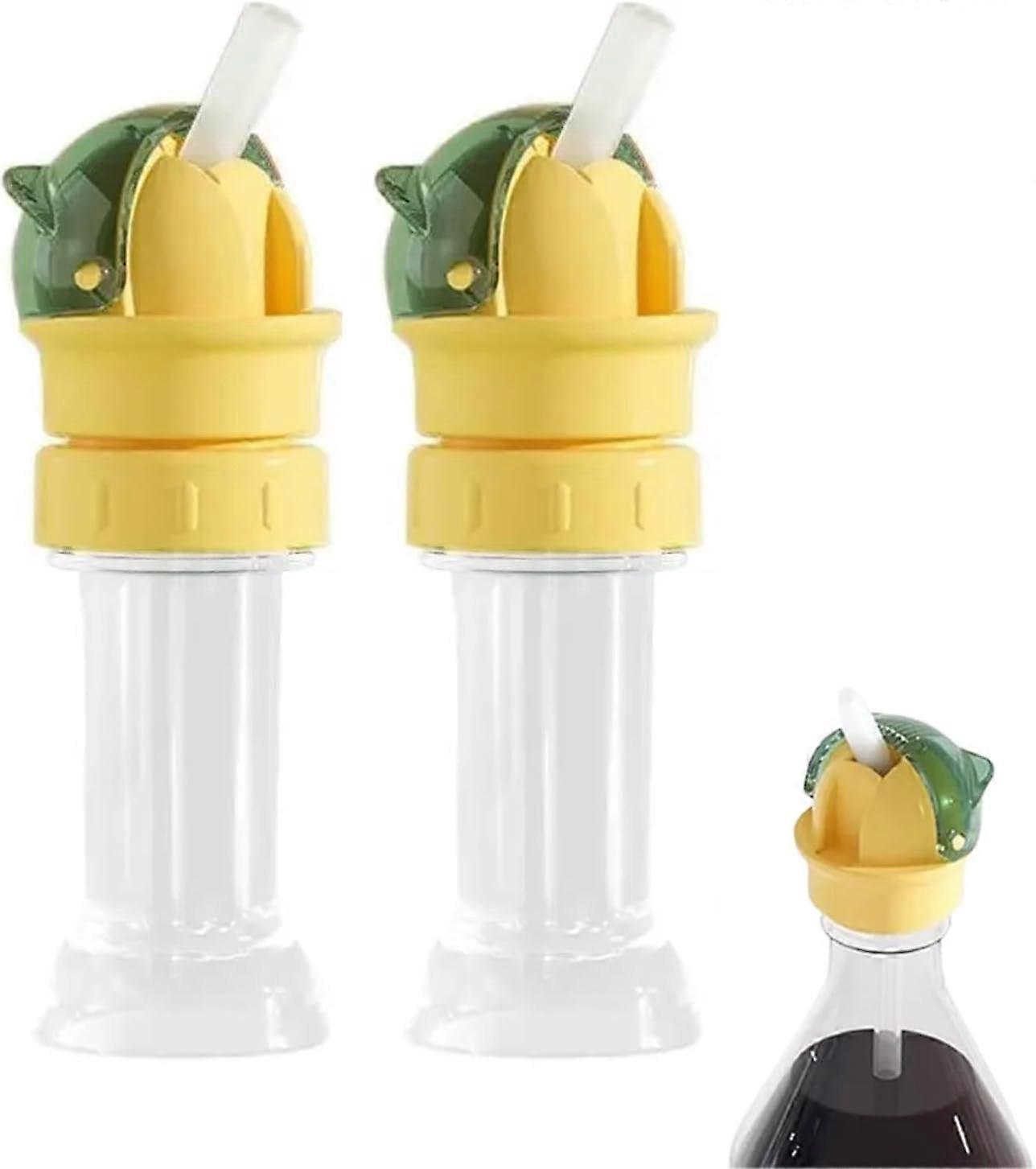 Reusable Water Bottle Straw Lid for Kids, Compatible with Various Bottles - Durable Baby Bottle Spout Adapter & Caps