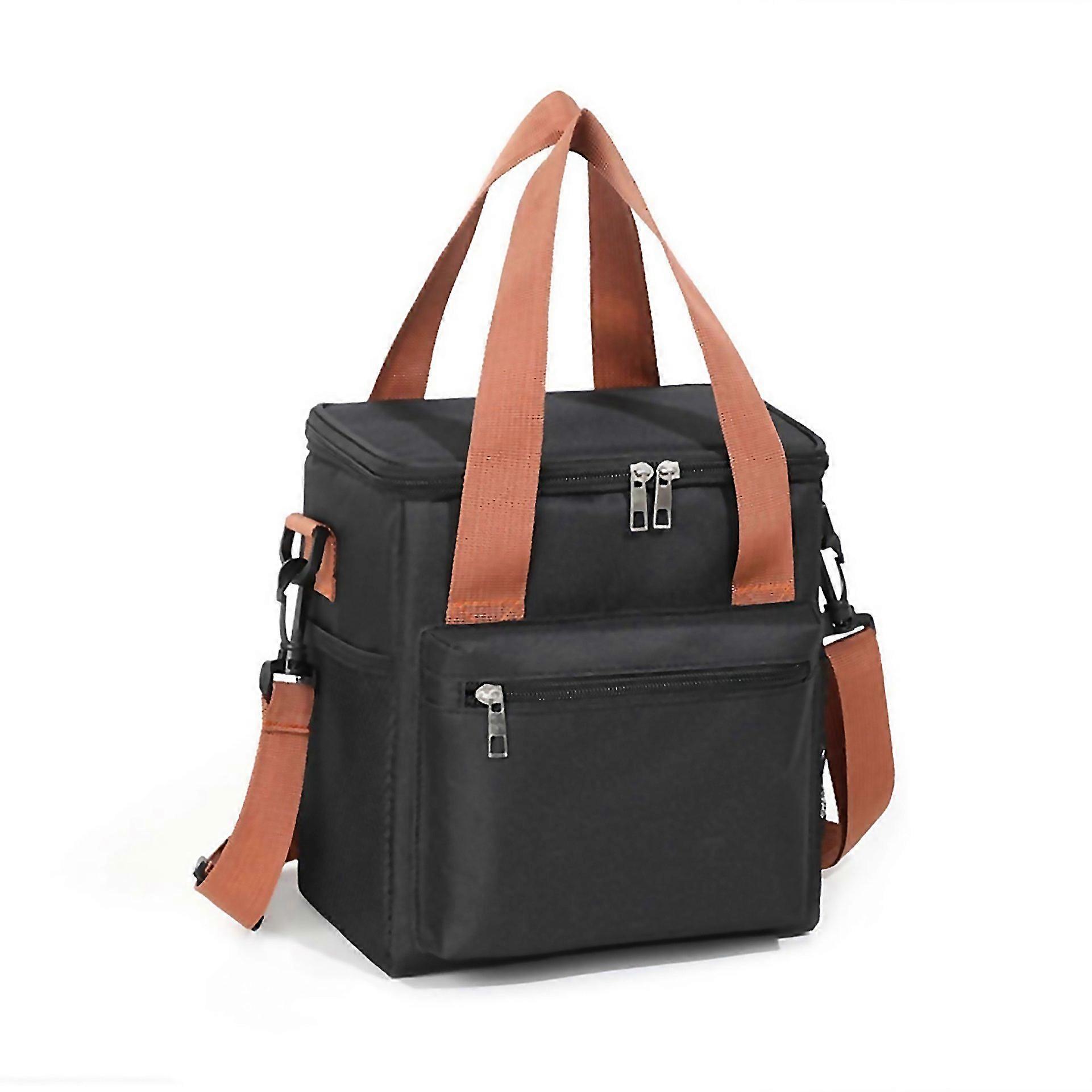 For Insulated Lunch Bag 550ml Leakproof Cooler With Mesh Pockets Thermal Food Tote Box For Work Scho