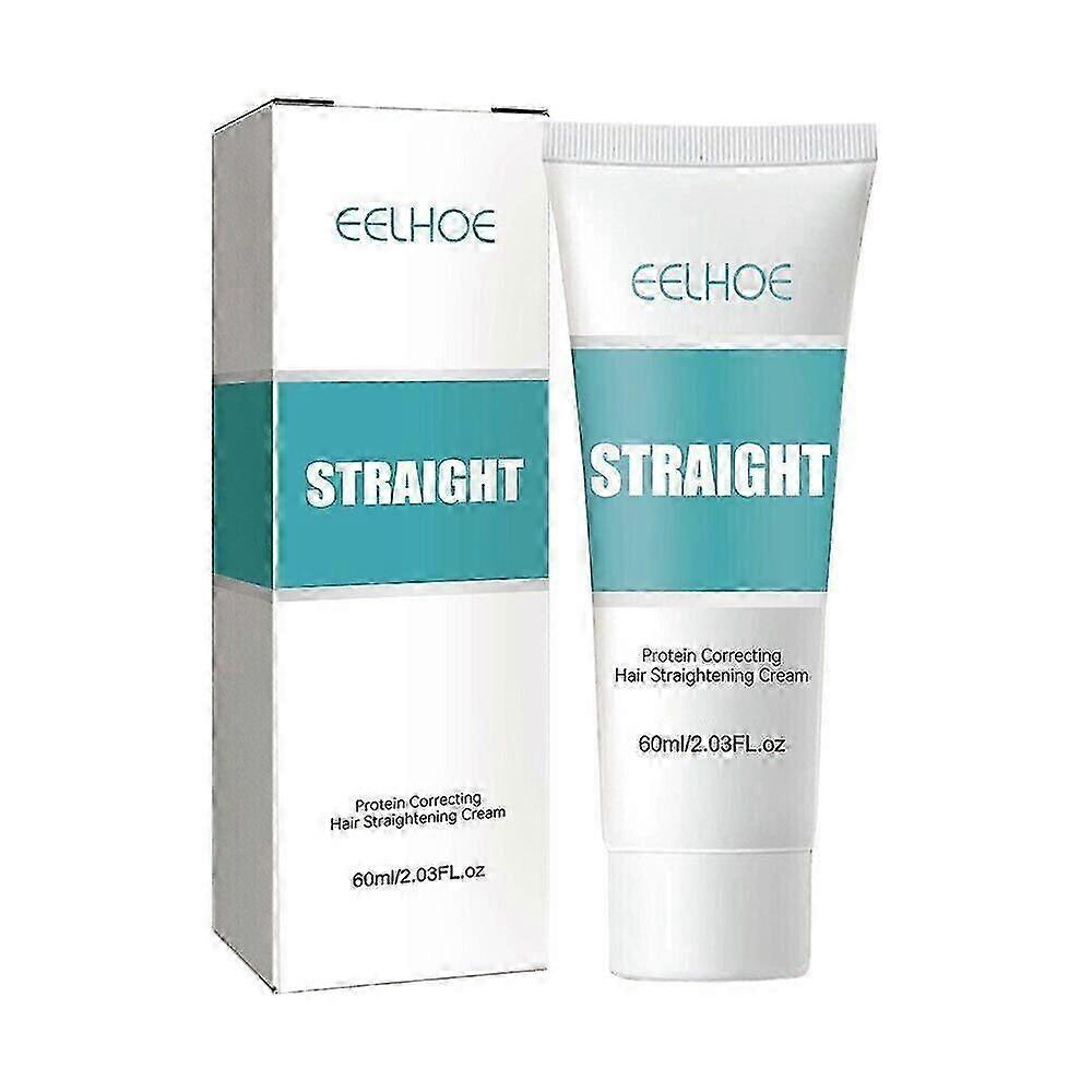 1-3 PCS EELHOE Creme de Cabelo de Alisamento de Proteína para Alisar a Divisão de Fúria Reparando Cabelos Danificados Não puxando Alisamento de Cuidados com os Cabelos