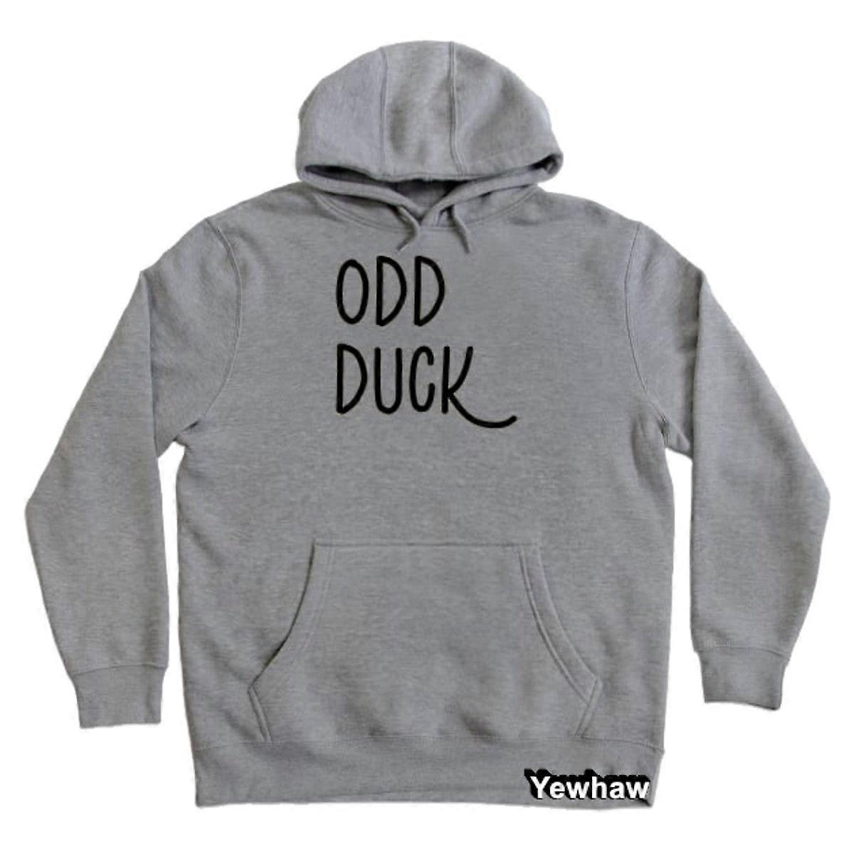 Odd Duck Hoodie Random Unisex Sweatshirt Pullover With Pocket