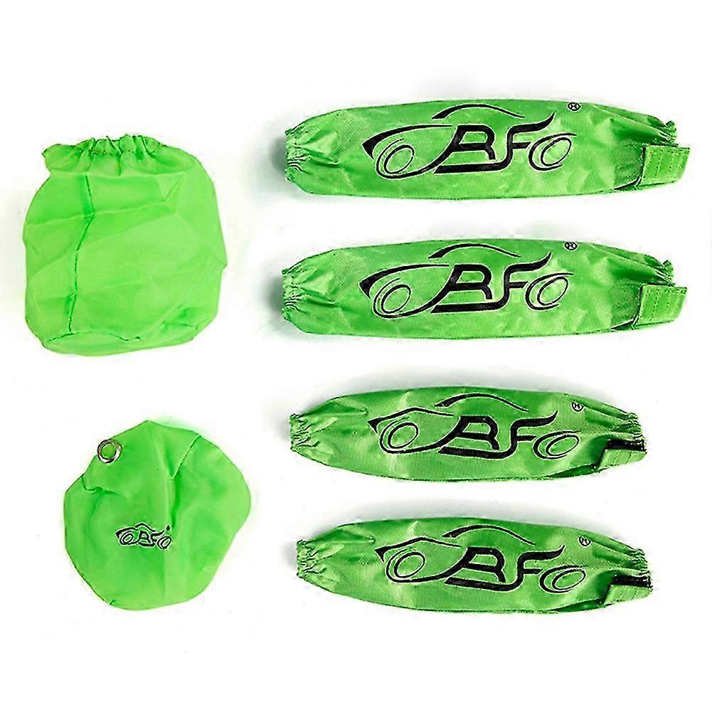 Dust Jacket Set Pull Cover for 1/5 RC Toys,Green