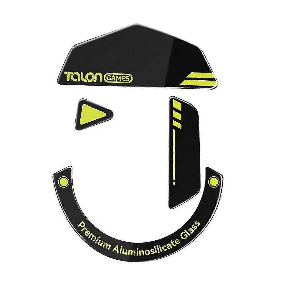 Glass Mouse Feet Compatible with G502 Wireless Mouse Round Curved Edge Mouse Glass Skates