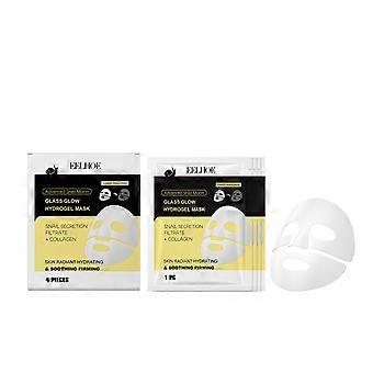 4pcs Snail Mucin Hydrating and Moisturizing 3-in-1 Mask, Deeply Nourishing Skin Elasticity Mask