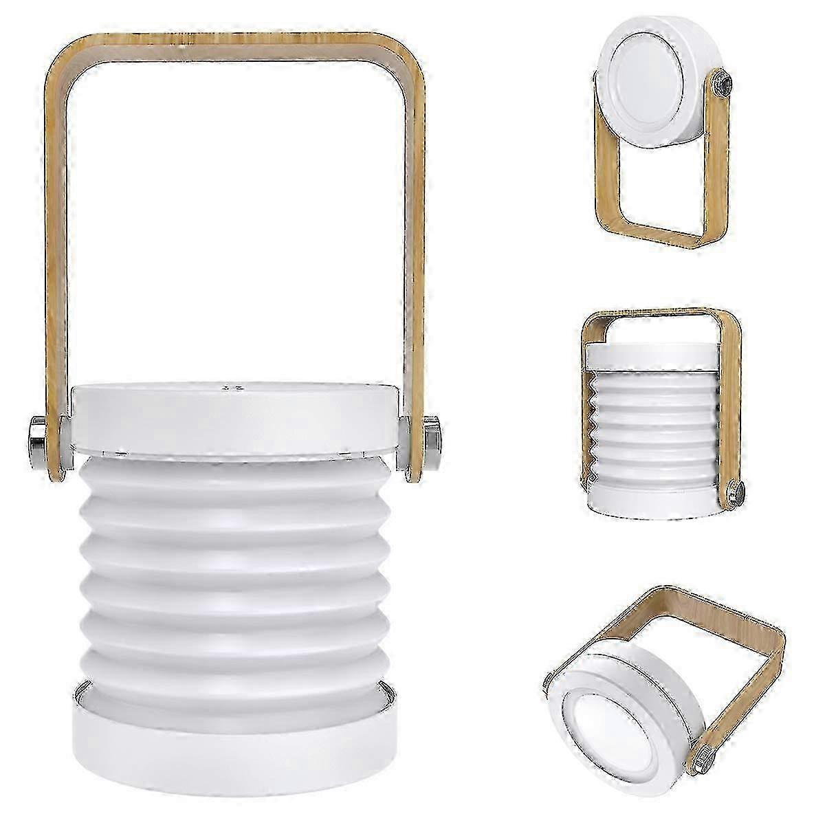 Retractable Led Touch Lamp Folding Telescopic Night Light Lantern Table Lamp