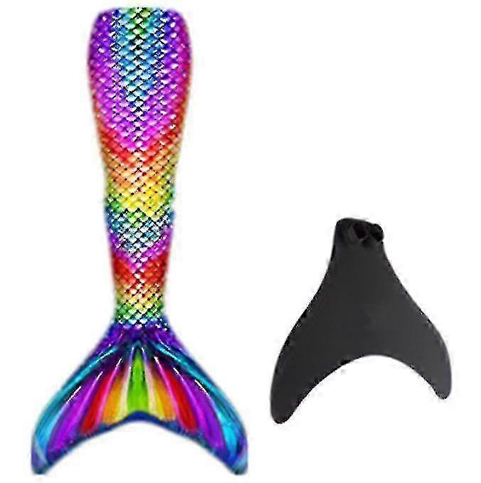 Förstärkt sjöjungfrusvans för simning, vuxen, monofena ingår