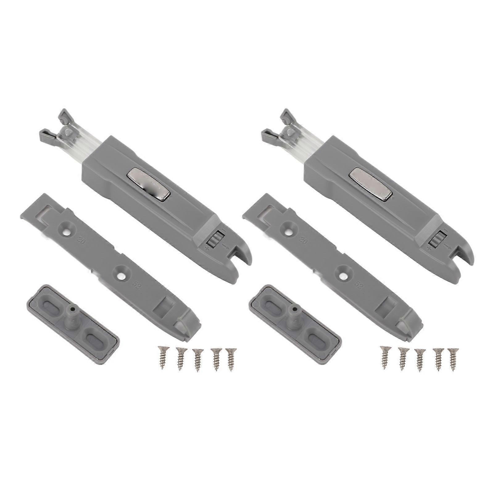 2 PCS Cabinet Latches Automatic Rebound Anti Collision Cabinet Rebound Self Locking Device for