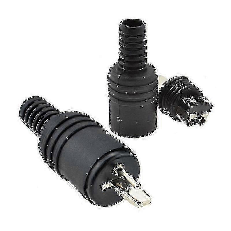 2-poliger DIN-Stecker Lautsprecherstecker 2er Pack