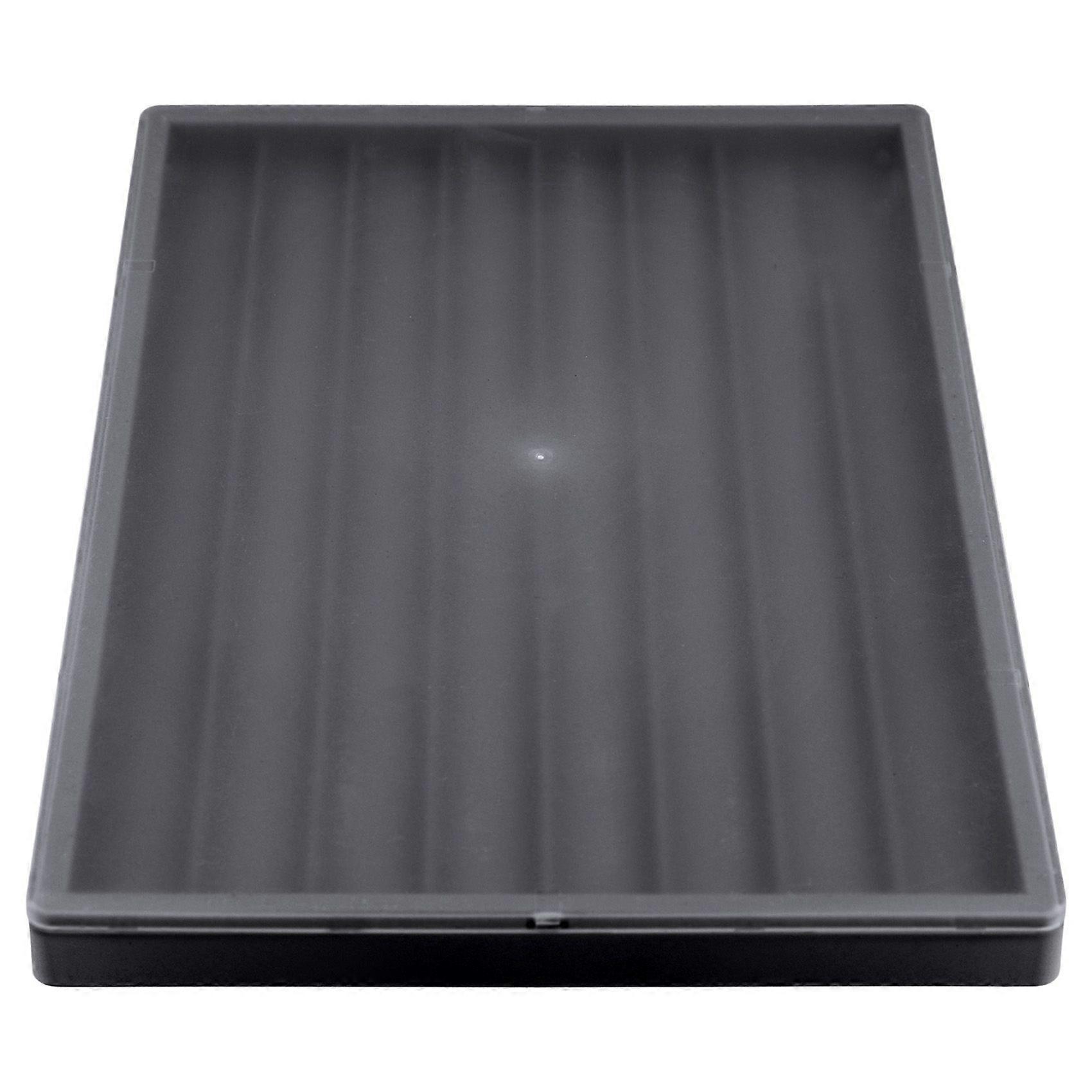 Waterproof Keycap Storage Box with Lid -for Keyboard Keycaps Display and Collection Black