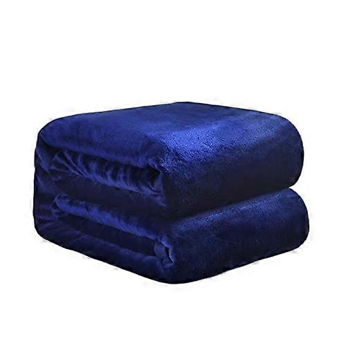 Quilted Blanket Sleeper for Warm Comfort on Cold Nights, Relaxing Home Use, 180x200cm Blue