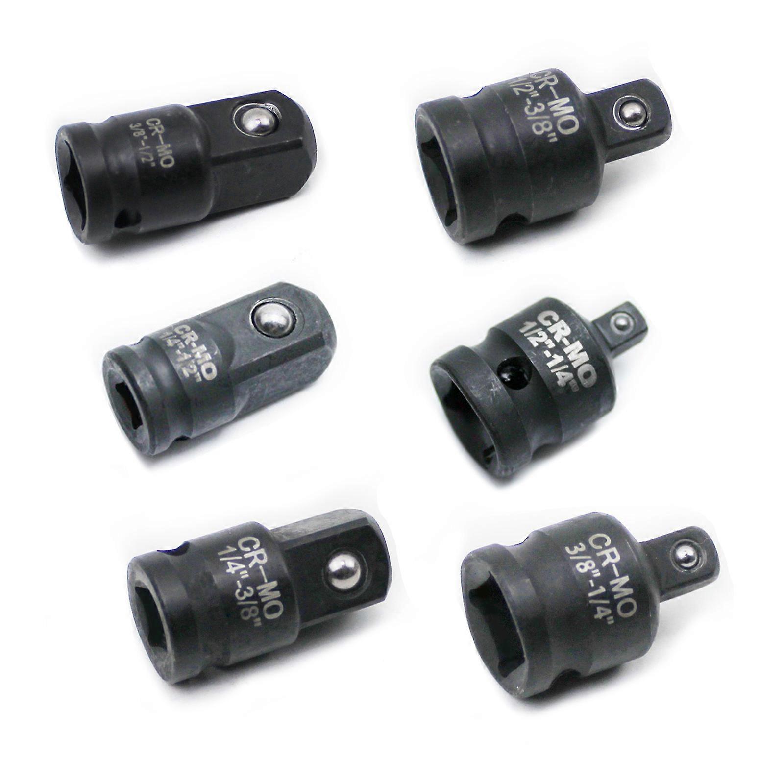 Compacts Precisions Socket Converter Set for Easy Switching of Tool Size High Strength Socket Adapter Multi Size Kits Multicolor