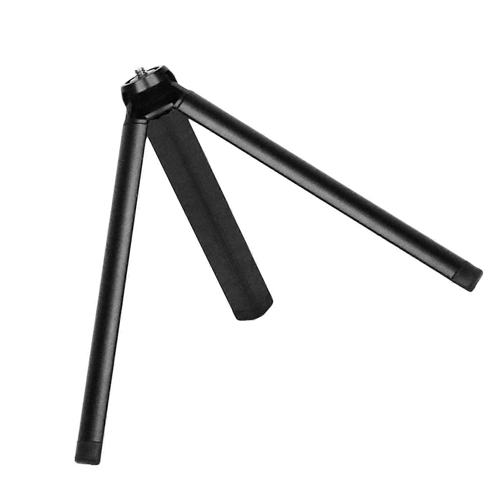 Aluminum Alloy Tabletop Tripod Phone Stand Holder with 1/4'' Screw for DSLR Camera Gimbal Stabilizer and Monopod Black Multicolor