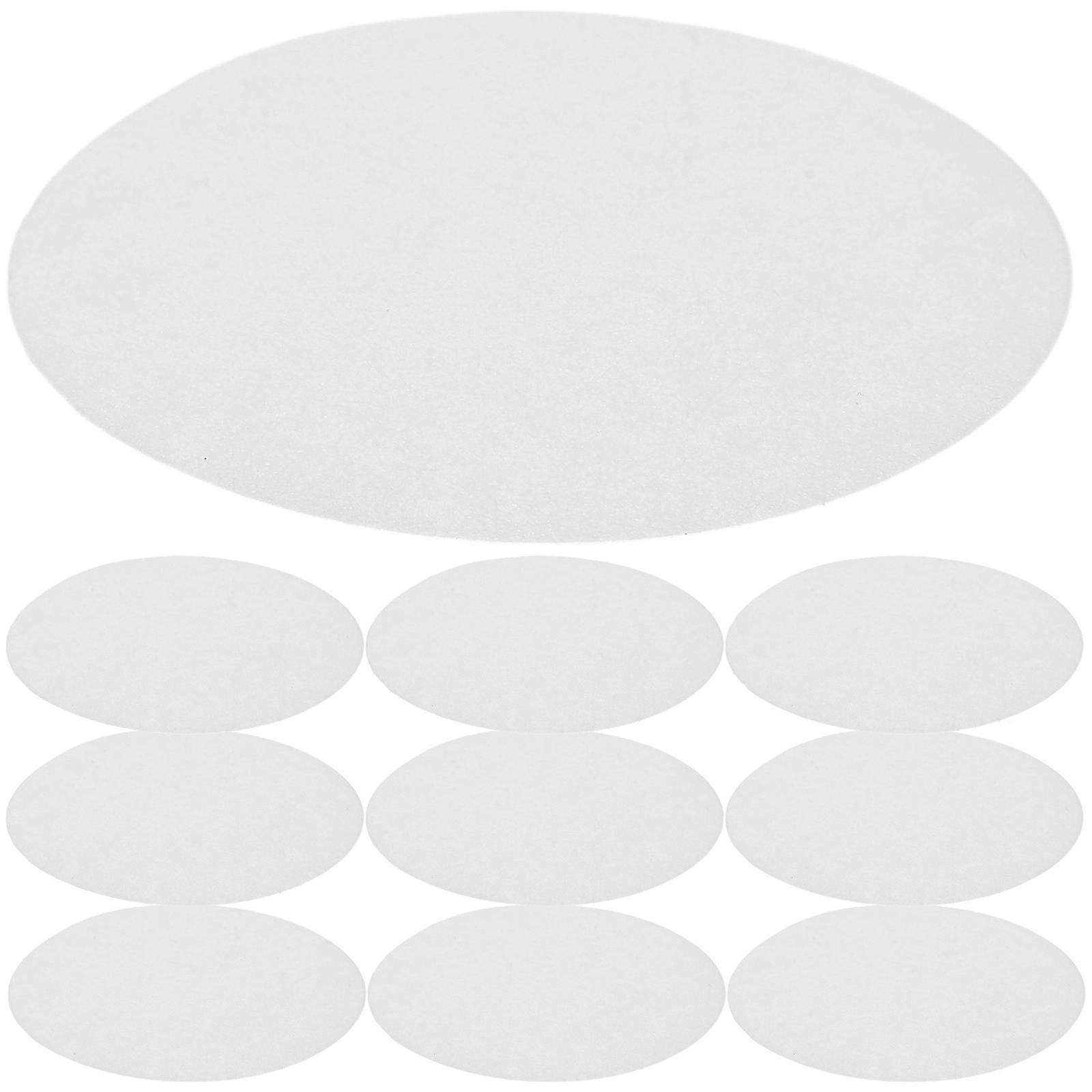 White Round Coffee Filter Paper for Making Coffee 100Pcs Paper Filters