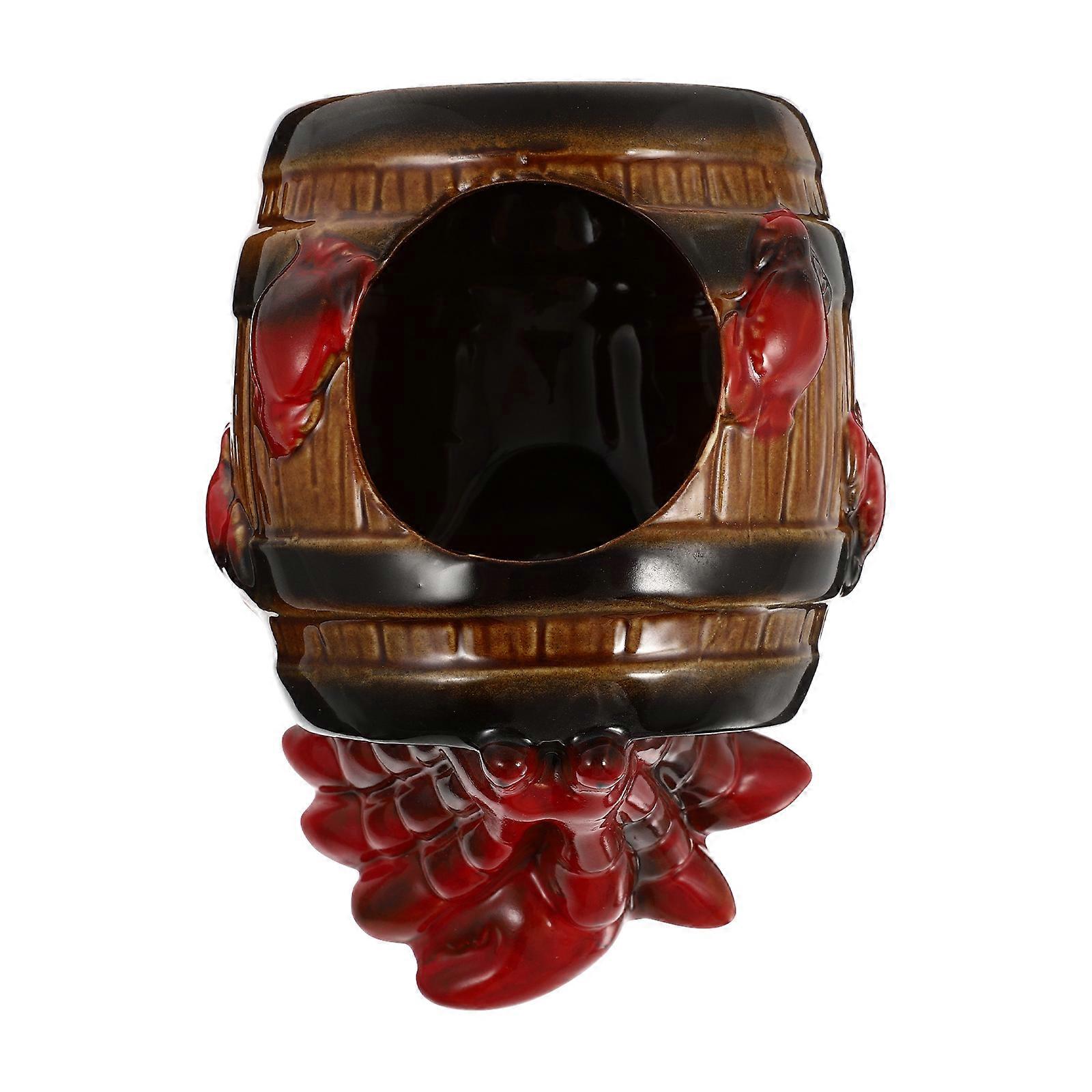 Ceramic Cocktail Cup for Bar Use 1Pcs Hermit Crab Creative Wine Cup