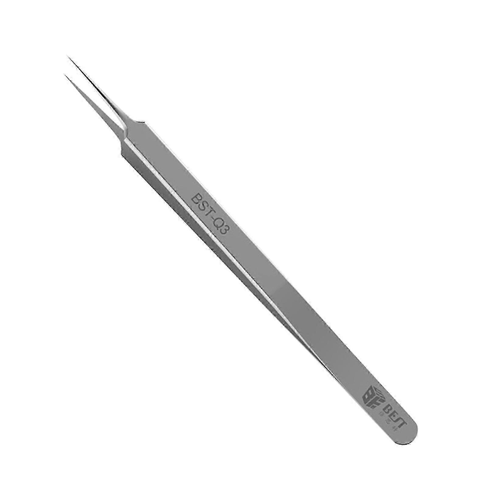 Fine Point Tweezer for Crafts & Electronics - Steel Made