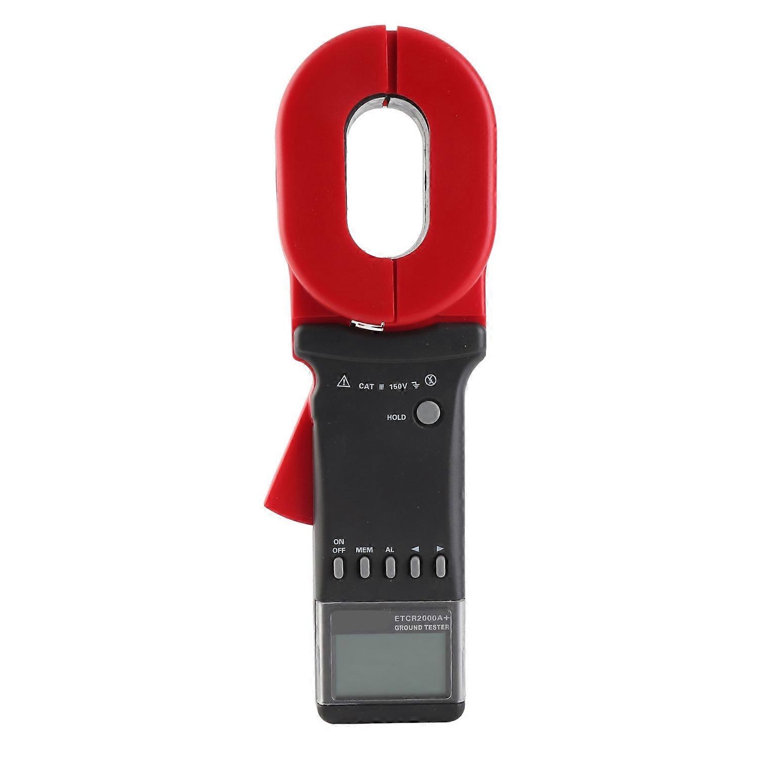 ETCR2000A+ Digital Clamp Meter On Ground Earth Resistance Tester with LCD Display