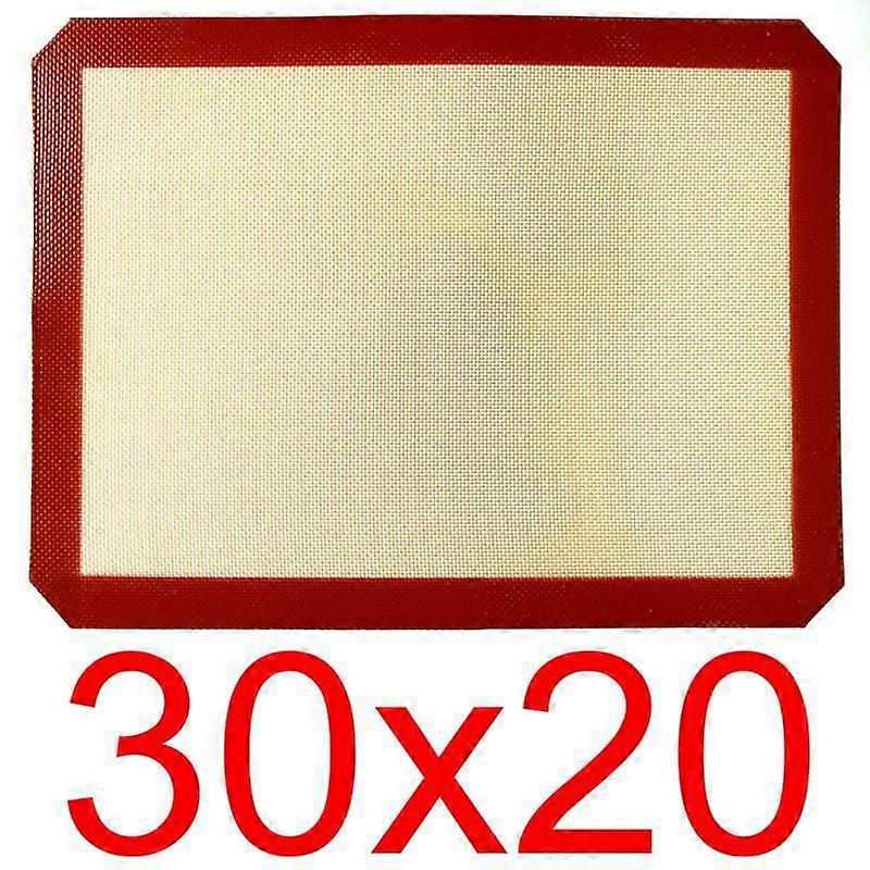 2pcs Silicone Baking Mat Sheets Reusable Baking Mats Dough Rolling Mats Baking Supply