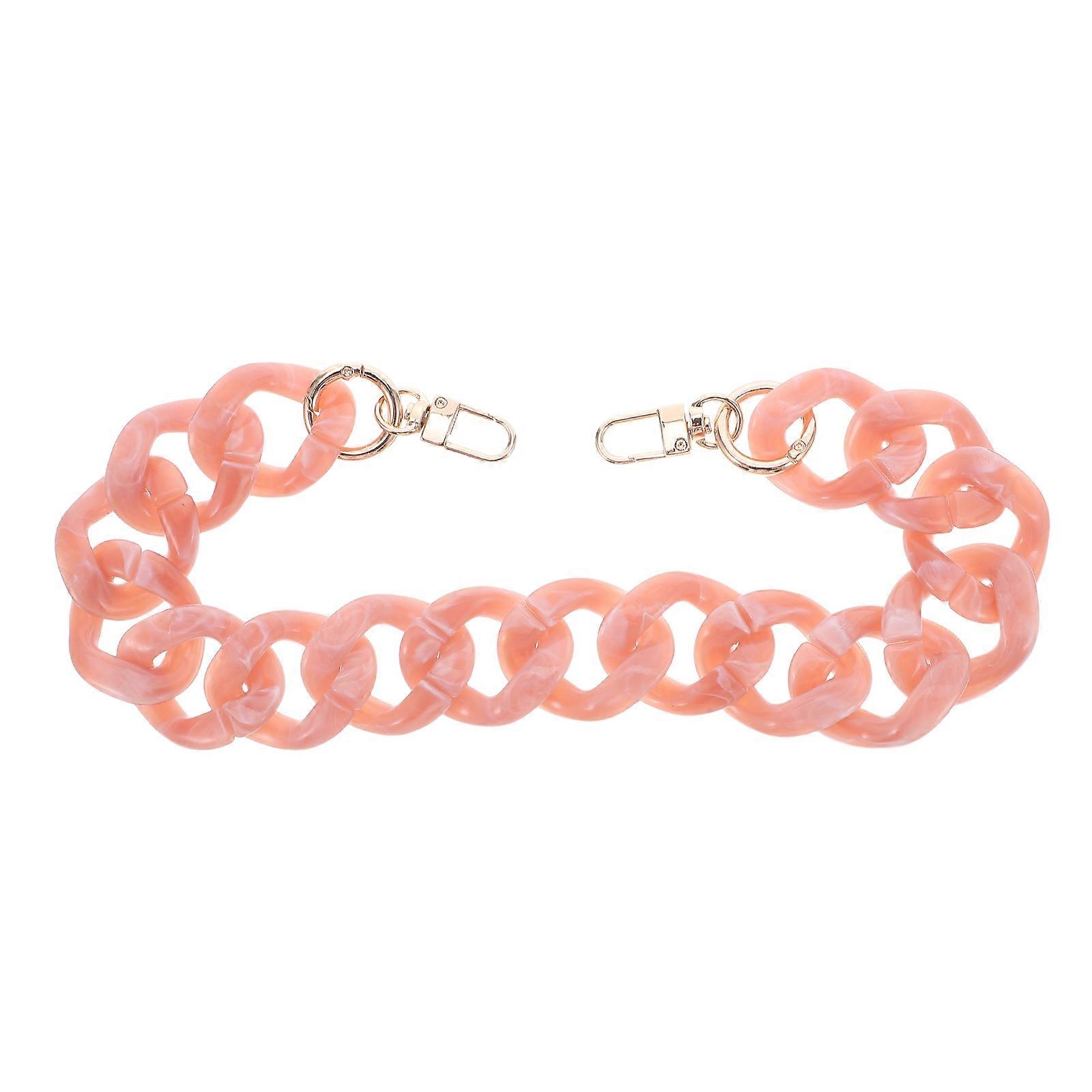 Acrylic Purse Chain Strap for Decoration with Handbag Replacement Chain Accessory