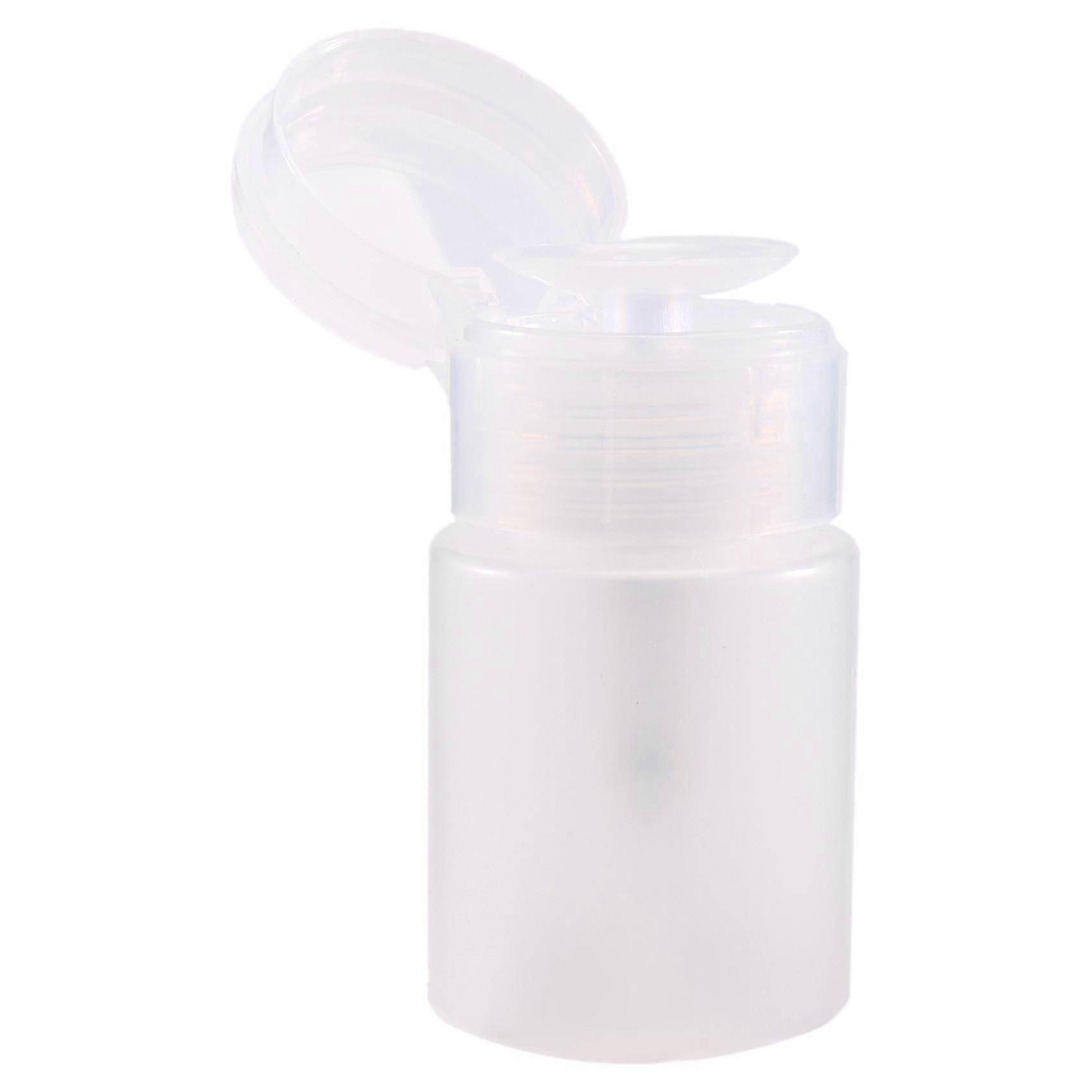 70ml Nail Art Makeup Polish Plastic Pump Dispenser Bottle Remover