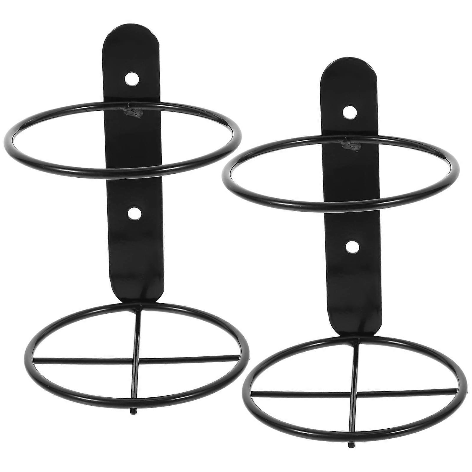 Eease Cupcake Containers 2Pcs Wine Holder Wall Single Bottle Hanging Display Rack