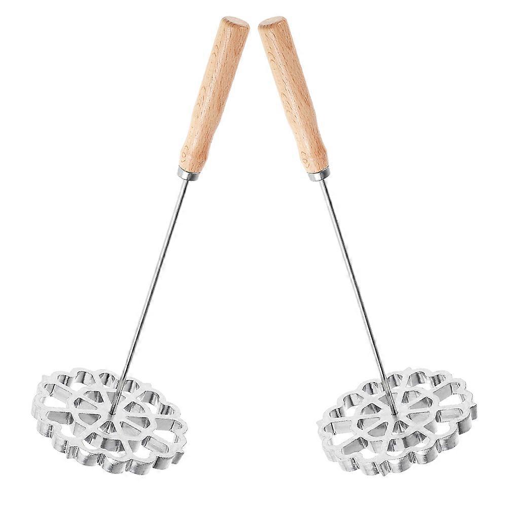 Bunuelos Cookie Maker Mold Rosette Timbale for Frying 2Pieces Silver
