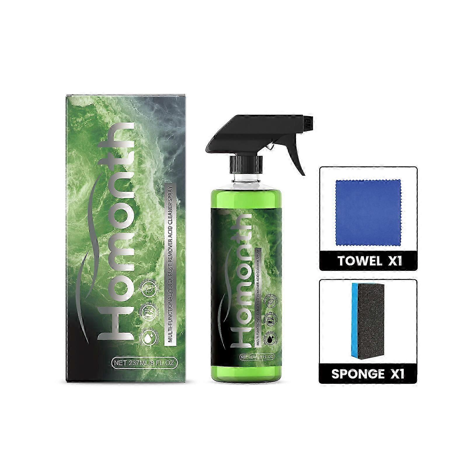 Car Rust Remover Spray - Fast-Acting, Easy to Use, Long-Lasting Protective Coating, 330g - Safe & Effective Rust Removal for Cars & Auto Surfaces