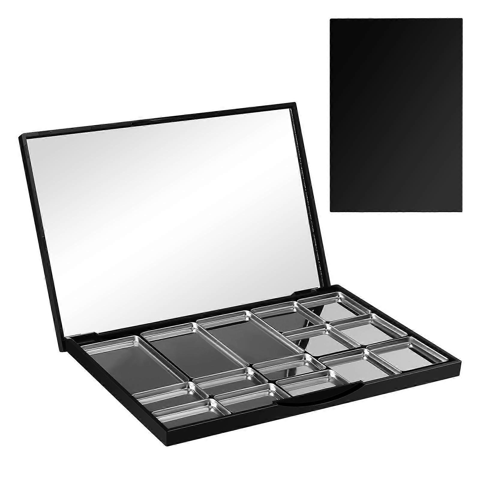1 Set Empty Eyeshadow Case Magnetic Makeup Palette Empty Makeup Palette Eyeshadow Holder Tray