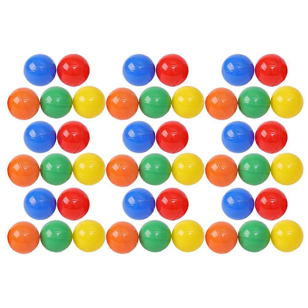 50pcs Openable Raffle Balls Party Event Raffle Balls Party Game Lottery Balls Props