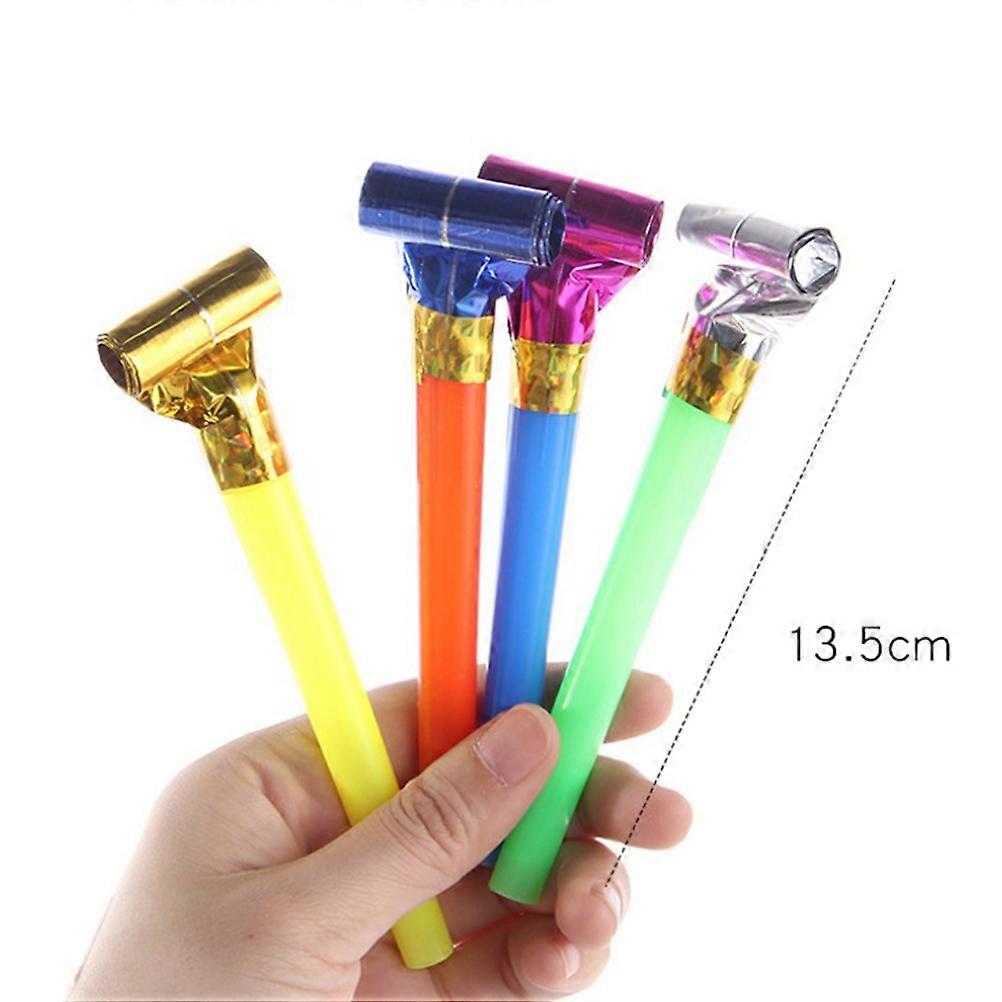 Children Whistle Toy Large Size Blowing Whistle for Party Use 50Pcs