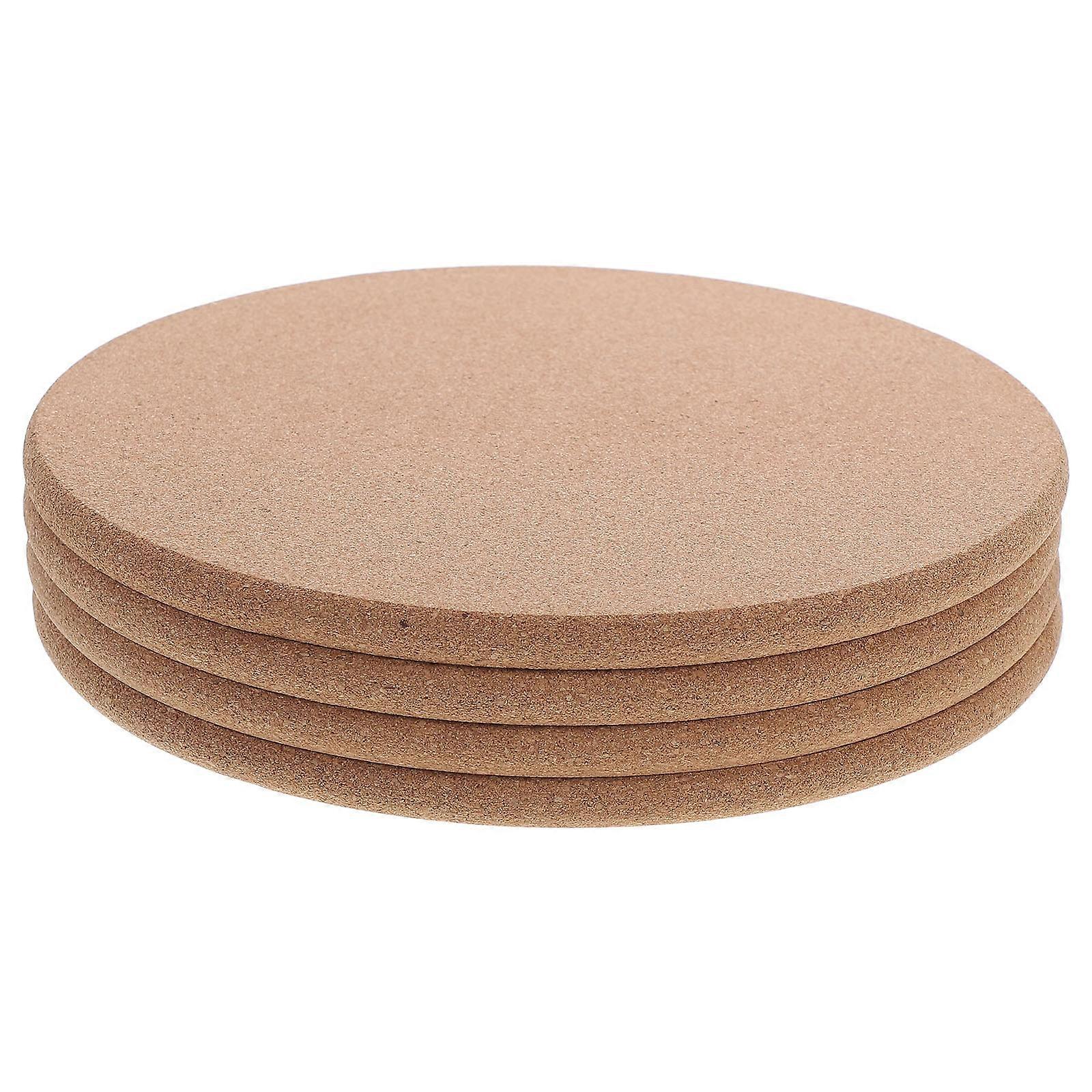 Cork Trivets Heat Protection for Kitchen 4Pcs Cork Hot Pads for Dining Table
