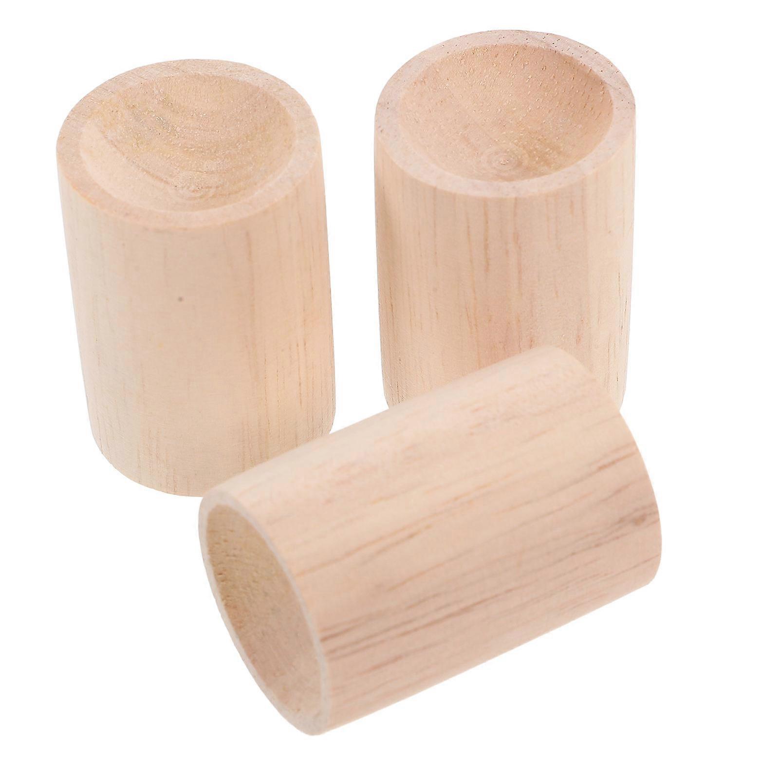 Wooden Essential Oil Diffuser 3Pcs Set for Home Aroma Diffusing